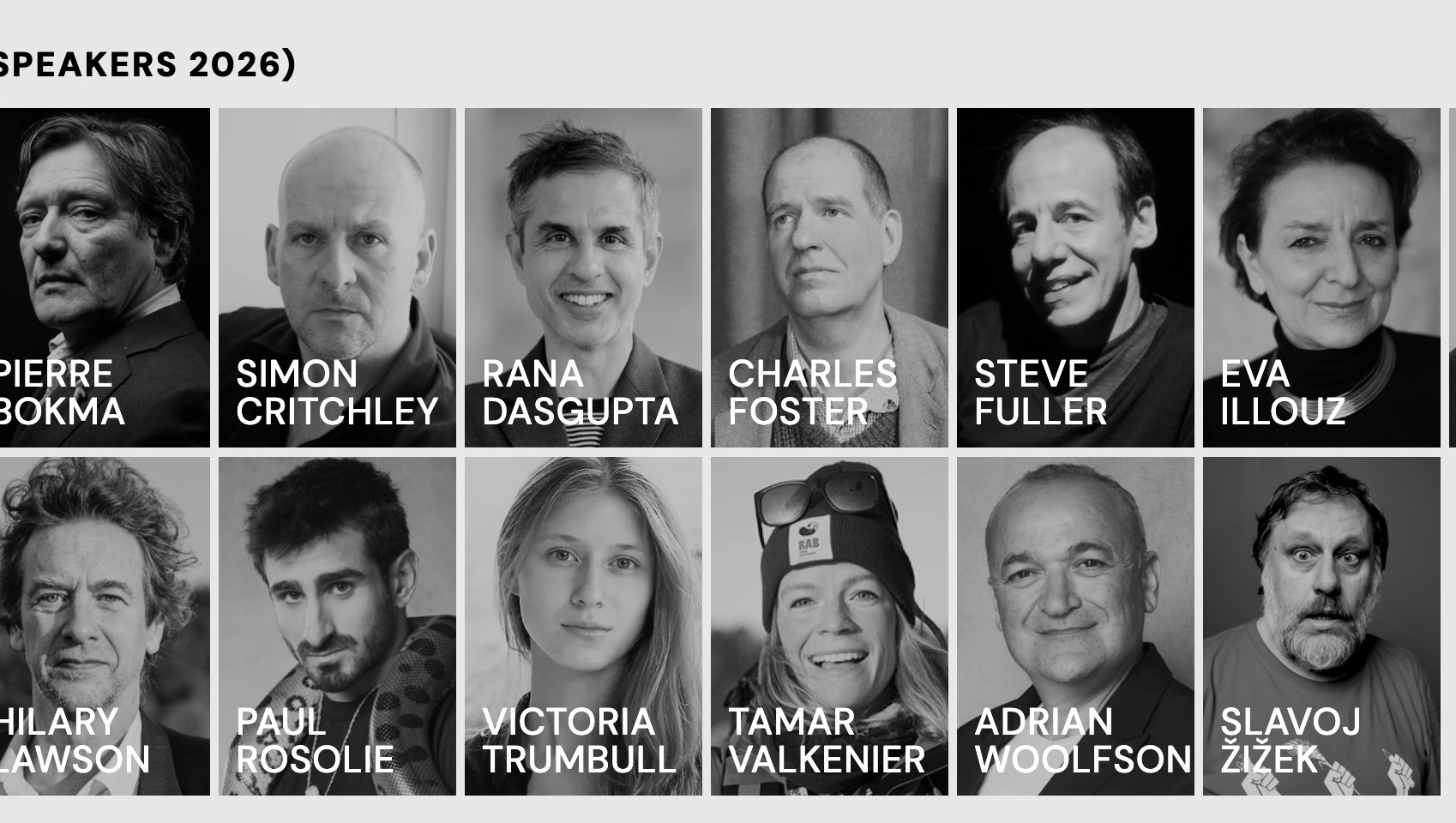 G10 Festival, Amsterdam — Speakers 2026